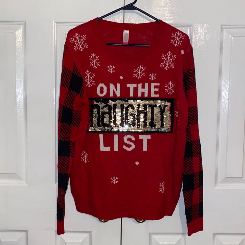 No Boundaries On the Naughty/Nice List Sweater